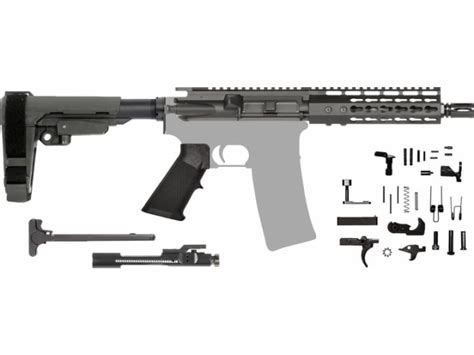 Ar 15 Complete Pistol Kit Minus Lower Cbc Industries 7 5 Barrel 7 62x39