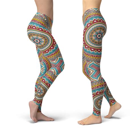 Mandala Leggings For Women Yoga Pants Printed Leggings Etsy