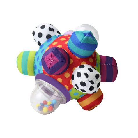 Baby Cognitive Developmental Bumpy Ball Toy Newborns To 6 Months 8