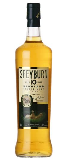 Speyburn 10 Year Old Speyside Single Malt Scotch Whisky 750ml Sku