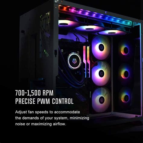 Id Cooling Xf Argb Trio Mm Case Fan Fan Pack Price In