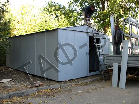 Заказать Гараж металлический 6,5х3,6х2,2 м разборной 1,2 мм с доставкой ...
