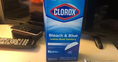 Clorox Bleach And Blue Toilet Tablets 4 Pack Just 6 Shipped On Amazon