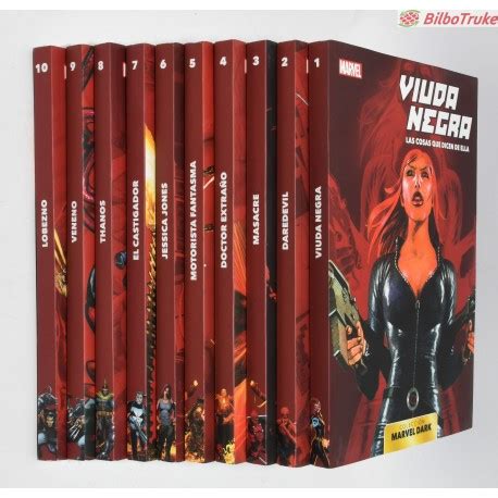 MARVEL COLECCIÓN MARVEL DARK 10 TOMOS BILBOTRUKE SEGUNDA MANO