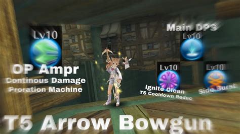 Toram Online T5 Arrow Bowgun Gunner Build Level 235 YouTube