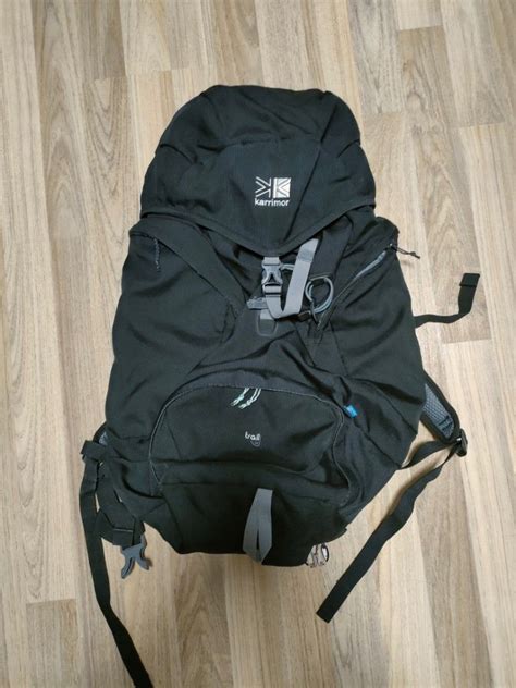 Hiking Backpack Karrimor Trail 35 Black Ori Mens Fashion Bags