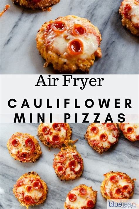 Cauliflower Pizza Bites Blue Jean Chef Meredith Laurence