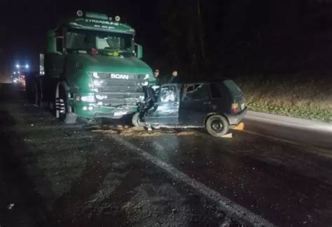 Acidente Grav Ssimo Na Br Mata Motorista No Planalto Norte De Sc