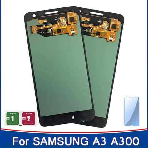 2pcs A3 Adjustable Brightness Display For Samsung Galaxy A3 2015 A300