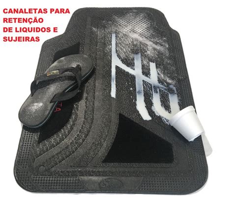 Tapete Automotivo Borracha Pvc Carpete Jogo Pe As Modelo Universal