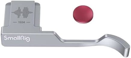 Amazon SmallRig Thumb Grip With Hot Shoe Cover For FUJIFILM X100VI X100V Silver