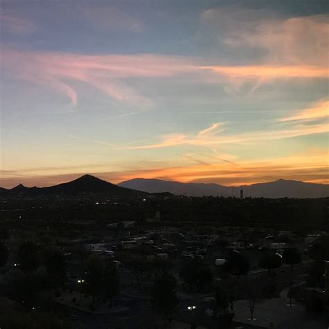 Tucson Az Sunset Celestial Outdoor