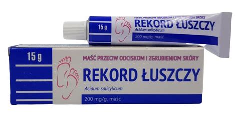 Rekord łuszczy maść p odciskom 15g PROBLEMY SKÓRNE apteka