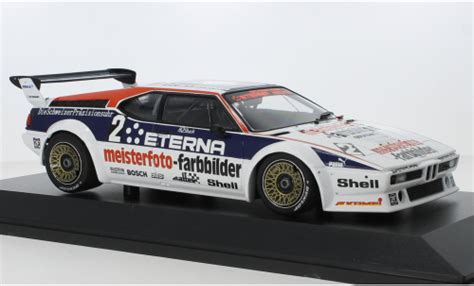 Miniature Bmw M1 1 18 Minichamps No 2 Schnitzer Eterna Meisterphoto