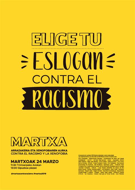 Sos Racismo Gipuzkoa La Marcha Contra El Racismo Advierte Del Peligro