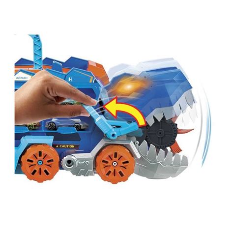 MEGA TRANSPORTEUR DINO HOT WHEELS HNG VEHICULES HOT WHEELS