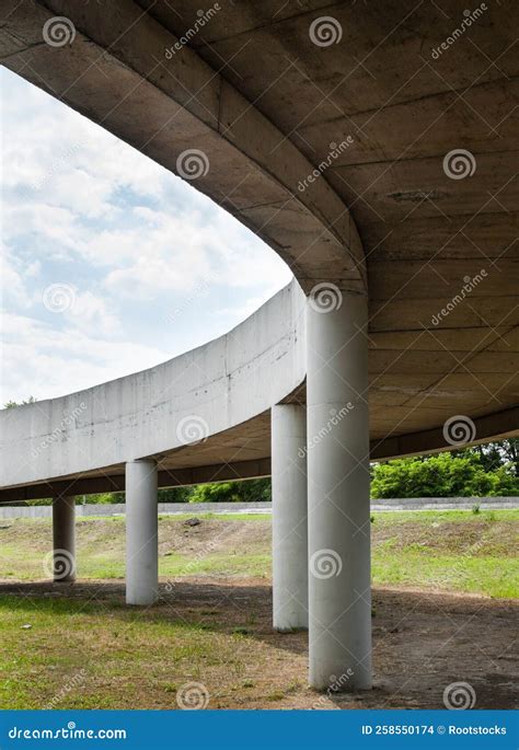 The Ramp Of The Grade Separated Road Junction Stock Photo Image Of