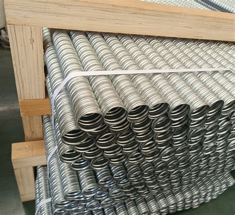 Metal Post Tensioning Galvanized Corrugated Duct For PC China Pre