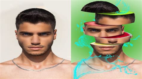 Photoshop Photo Manipulation Face Fruit Slice Youtube