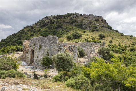 Ancient City Of Kaunos Dalyan Valley Turkey Kaunos Latin Caunus Was