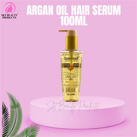 Bremod Hair Serum Vitamin E Argan Oil Serum Good For Dry Frizzy Newly