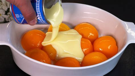 WHIP Condensed Milk With Peaches Peach Condensed Milk Dessert No