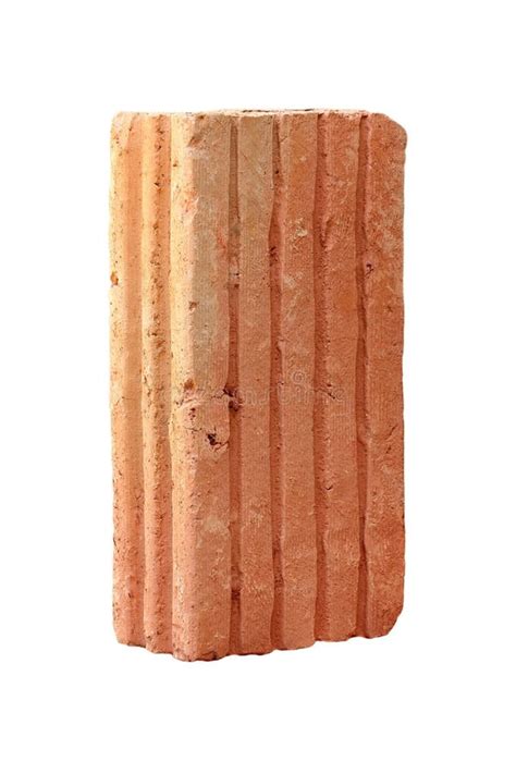 Brick Isolated On White Background Stock Photo Image Of Background