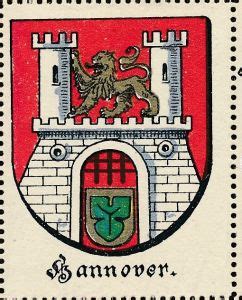 Wappen Von Hannover Coat Of Arms Crest Of Hannover