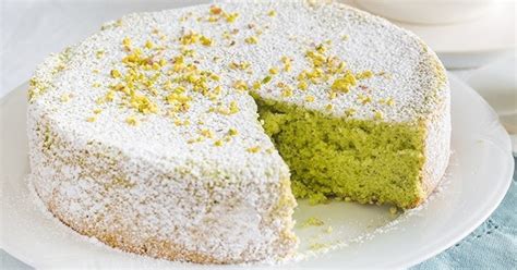 Pan Di Spagna Al Pistacchio CUCINA MEDITERRANEA