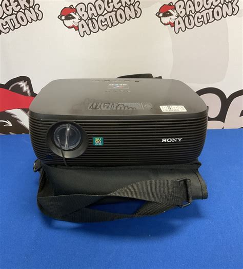 Sony Vpl Es3 Projector Badgers Auctions On Site And Online Auctions