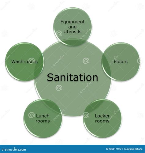 Sanitation Program Management Stock Illustration Illustration Of