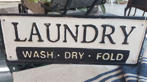 This Metal Laundry Sign Has Everyone Wanting It Grab Yours Today Visit Our Online Shop