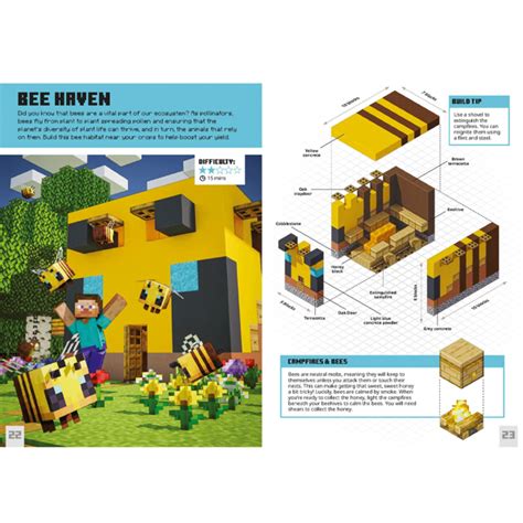 Minecraft Amazing Bite Size Builds Guide Book Toys And Collectibles