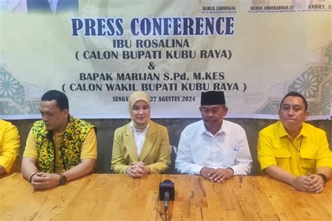 Resmi Usung Rosalina Marijan Maju Pilkada Kubu Raya Golkar Ingatkan