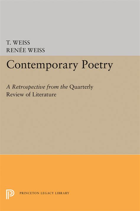 Contemporary Poetry | Princeton University Press