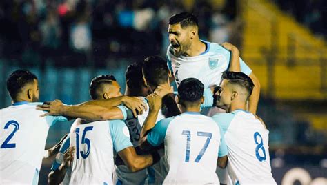 Transmisión En Vivo Del Partido Amistoso Guatemala Vs Antigua Y Barbuda Fecha Fifa Noviembre 2019