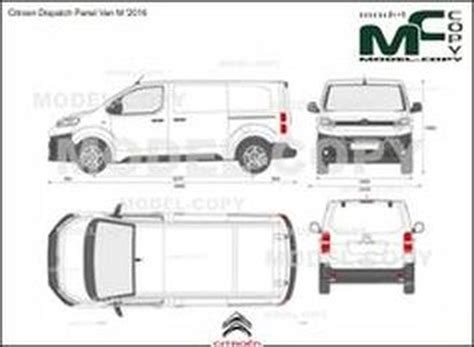 Citroen Dispatch Panel Van M D Drawing Blueprints