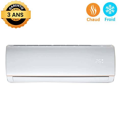 Climatiseur Inverter Tcl Btu Chaud Froid Blanc Spacenet