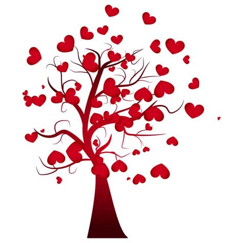 130 Love Heart Tree Trunk Background Stock Illustrations Royalty Free