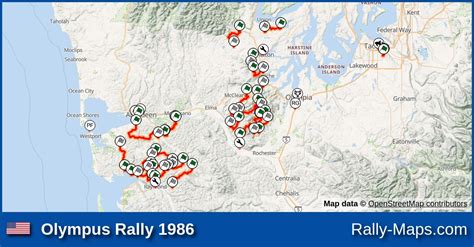 Maps Olympus Rally 1986 Wrc Rally