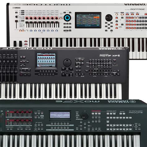 MODX Features Synthesizers Synthesizers Stage Pianos