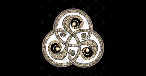 Beautiful Ancient Triskelion Triskelion Sticker Teepublic