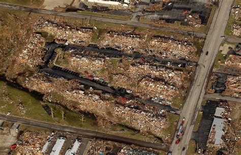 Tornado Damaged Joplin From Above The Atlantic