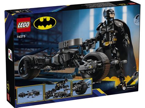 LEGO Super Heroes 76273 Сборная фигурка Бэтмена и бэтпод | playzone.com.ua