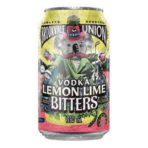 BROOKVALE LEMON LIME BITTER 6PK Purple Palate