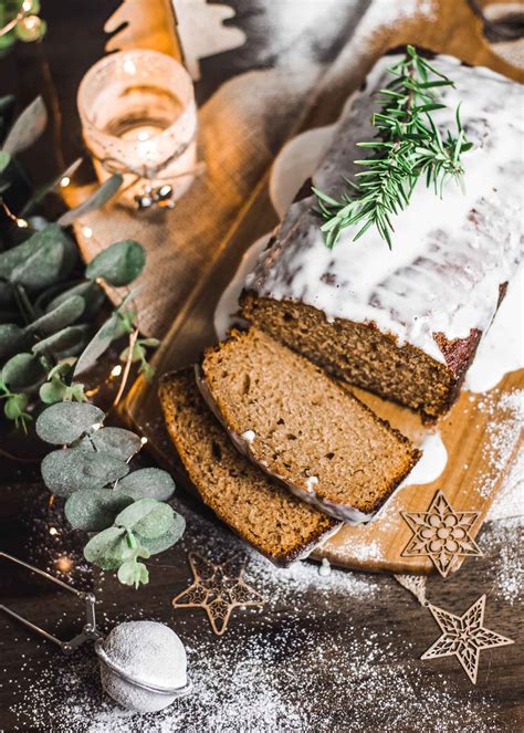 Gingerbread Cake With Boozy Eggnog Glaze Jaimie Eats