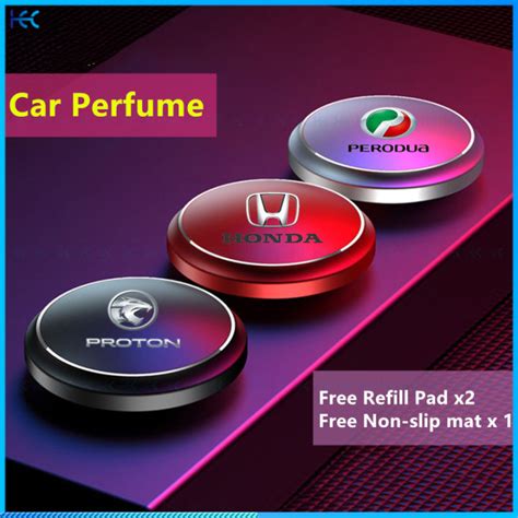 Car Perfume Air Freshener For Perodua Proton Toyota Honda Free Refill