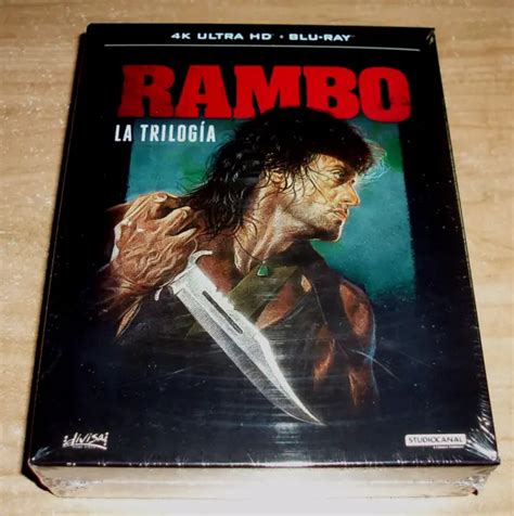Rambo The Trilogy Rambo First Blood 4k Uhd Blu Ray New Sealed