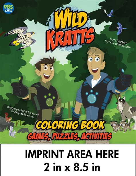 Wild Kratts® Imprint Coloring Book - PBS KIDS