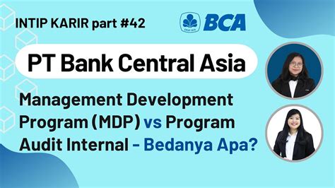 Sharing Pengalaman Kerja Di PT Bank Central Asia Tbk Bedanya MDP BCA